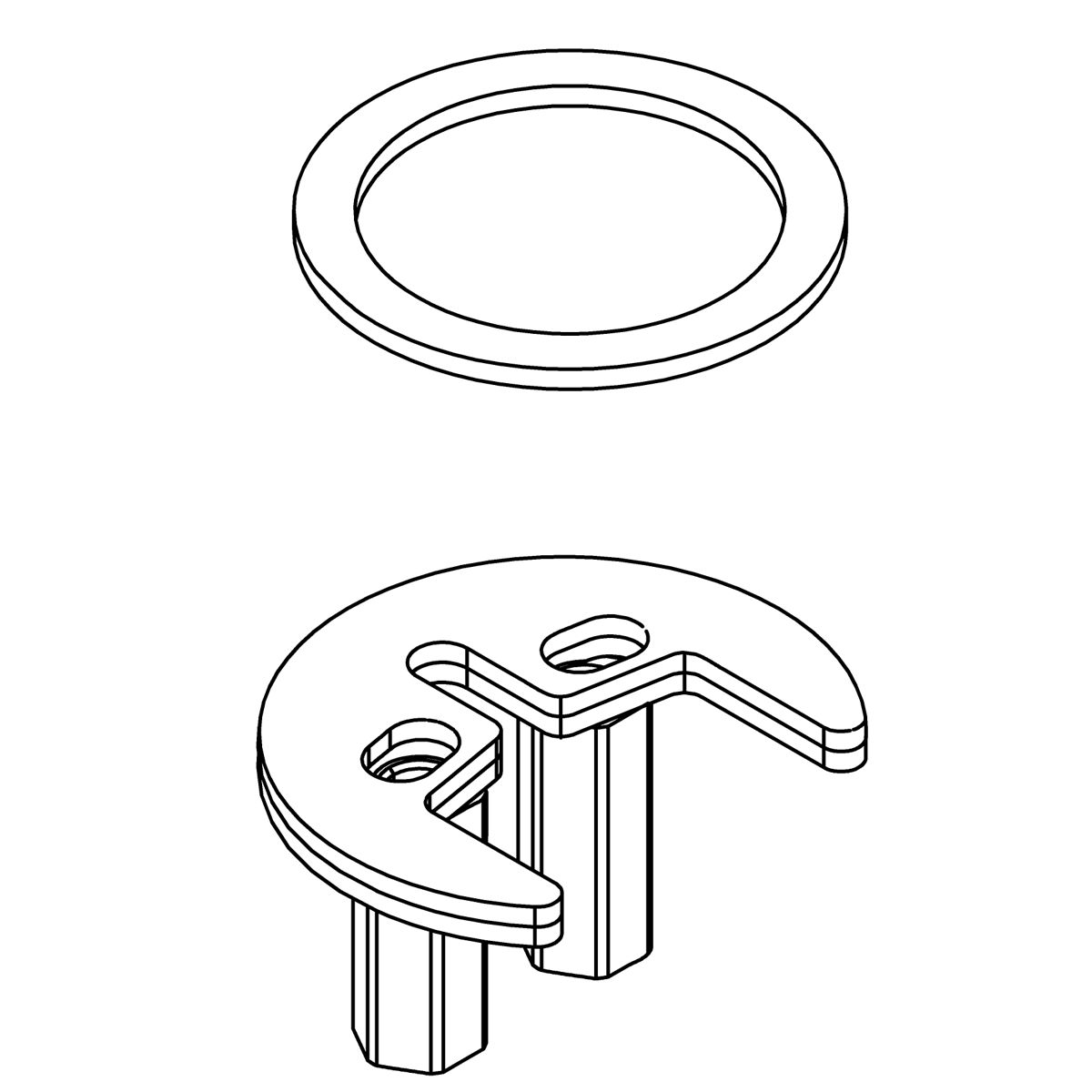 Kohler Genuine Parts Mounting Hardware KIT