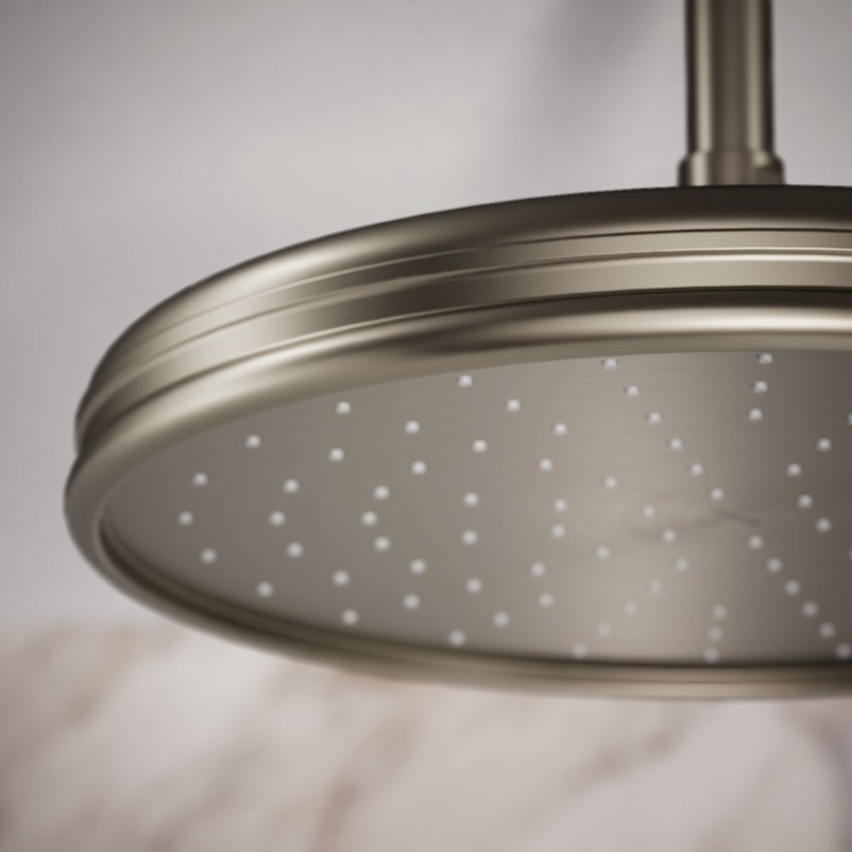 close-up view of product detail