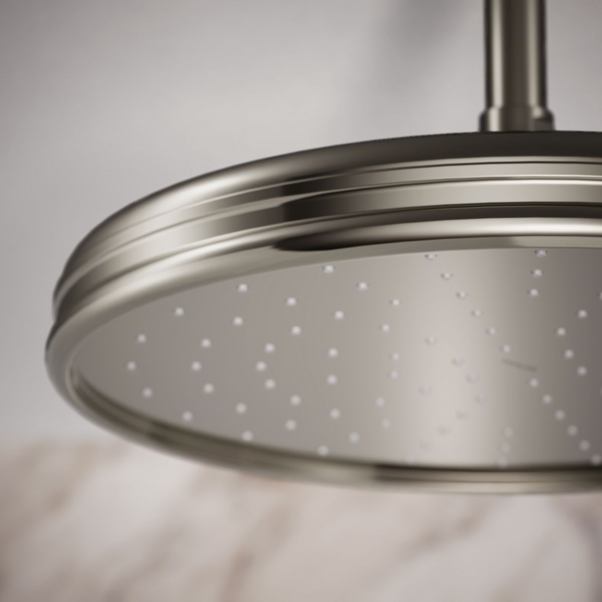 close-up view of product detail