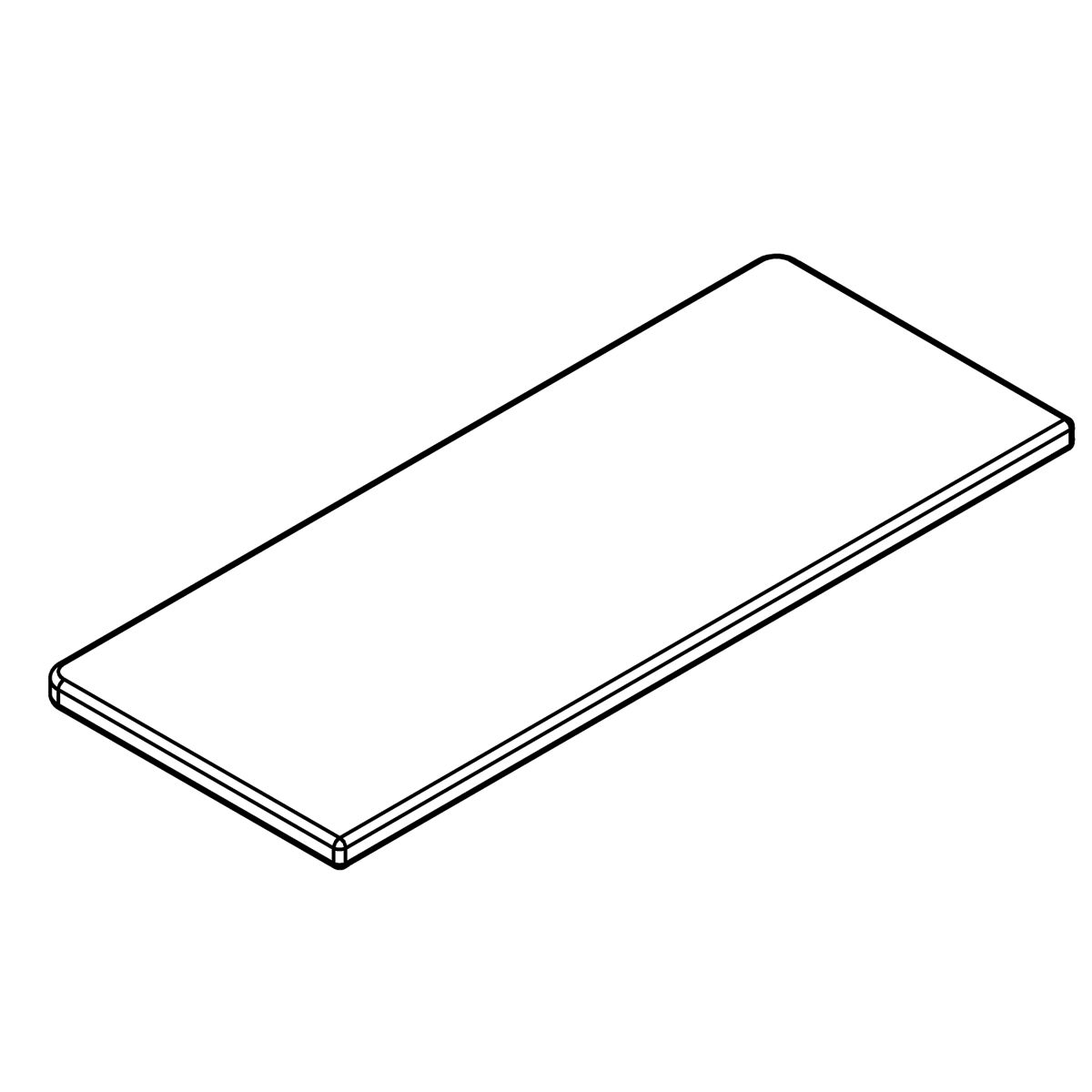 Kohler Genuine Parts Brazn 1PC Toilet TANK LID - Honed Black