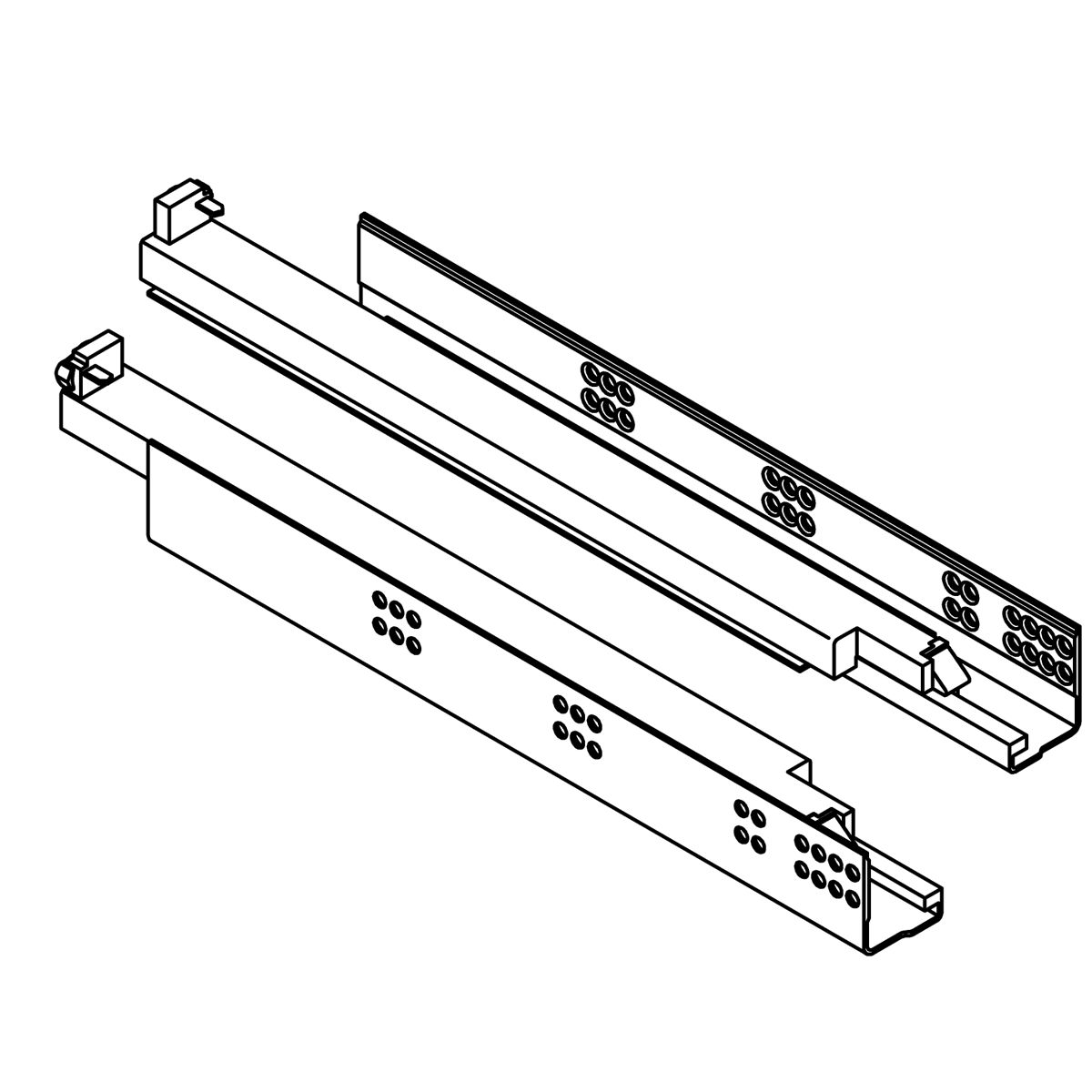 Kohler Genuine Parts Drawer Slides Service KIT