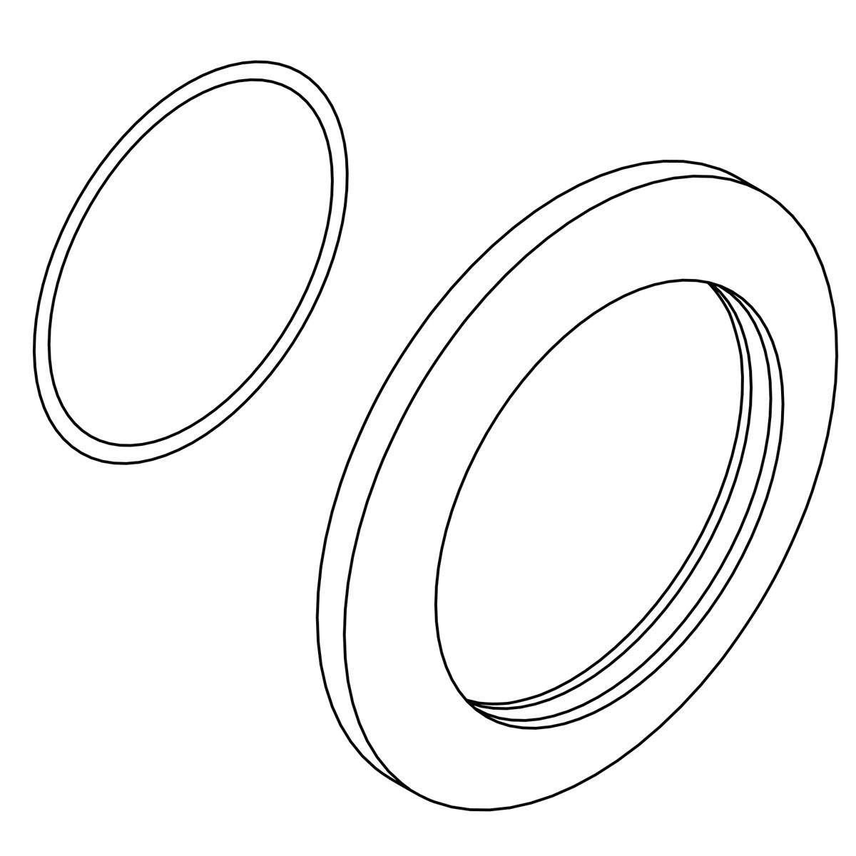 Kohler Genuine Parts Assy, Escutcheon - Vibrant Brushed Bronze