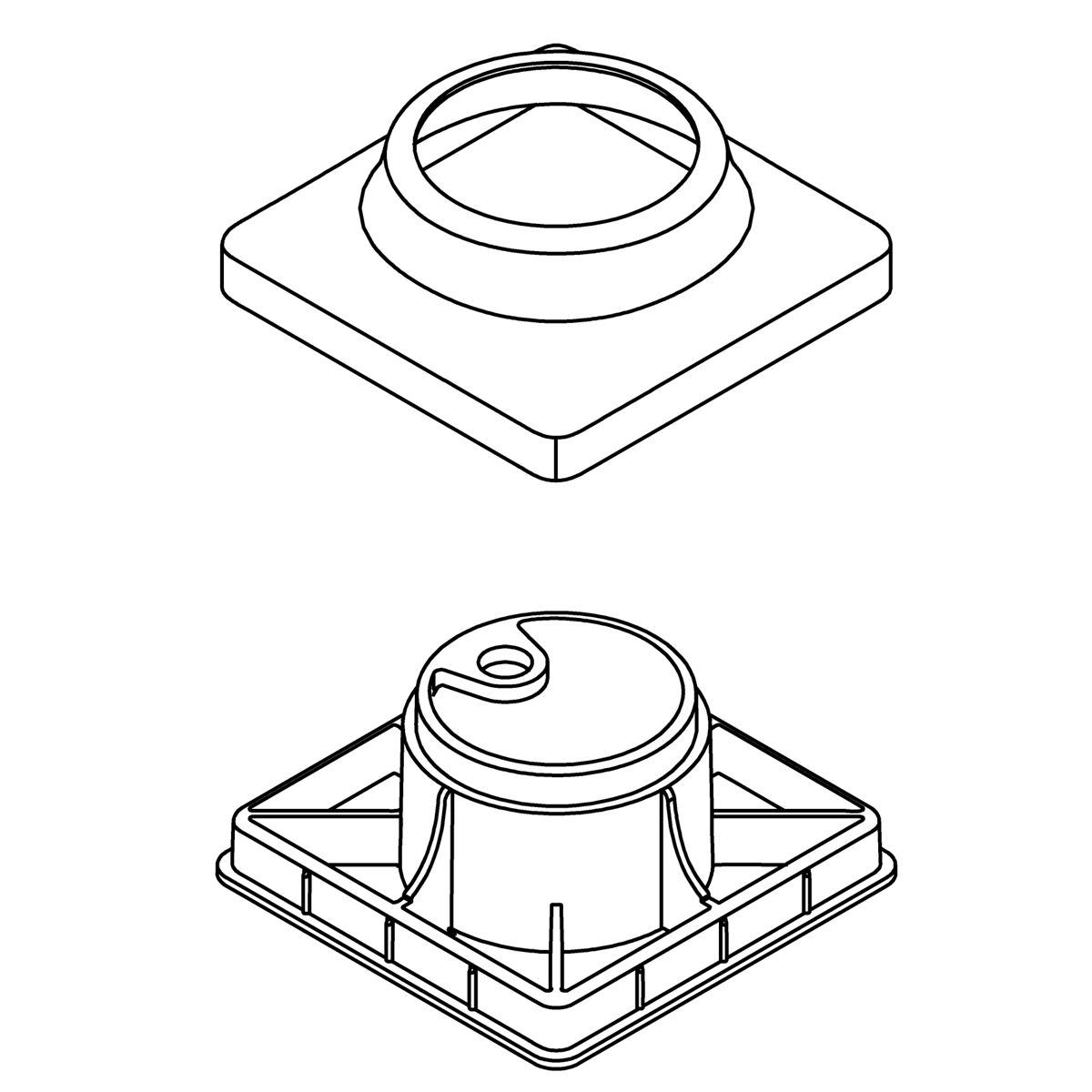 Kohler Genuine Parts Spout BASE Assembly - Matte Black