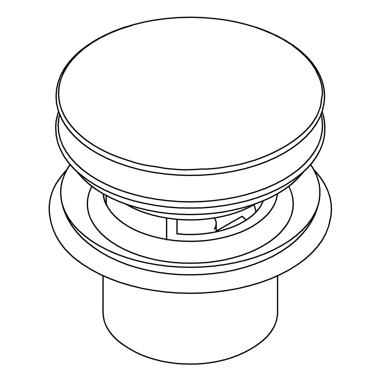 Kohler Genuine Parts Drain Assembly - White