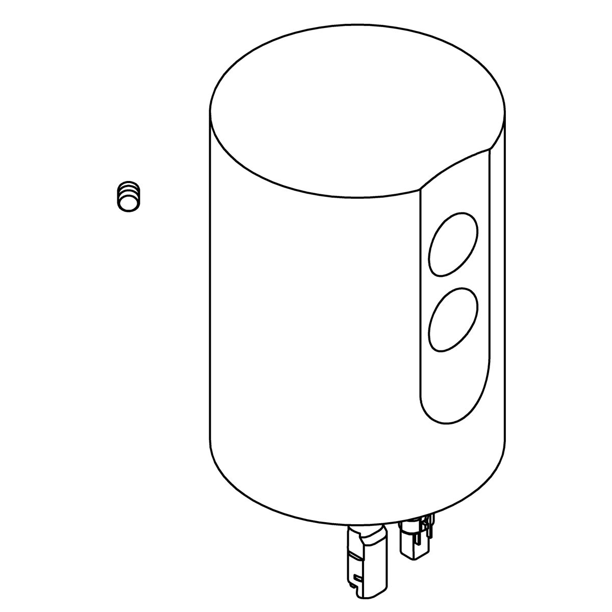 Kohler Genuine Parts Cover Assy, Tripoint 1.0 GPF Urinal - Polished Chrome