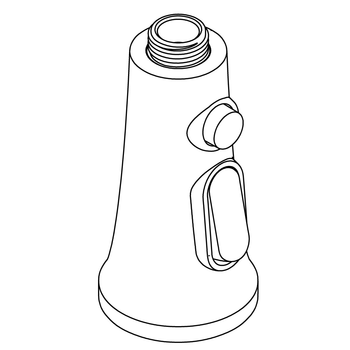 Kohler Genuine Parts Spray HEAD - Vibrant Brushed Moderne Brass