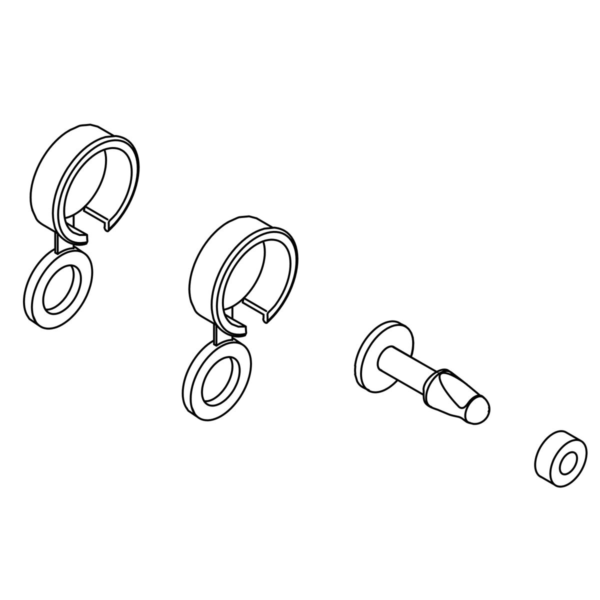 Kohler Genuine Parts KIT, Hardware, Corner