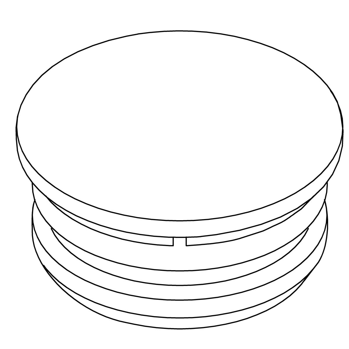 Kohler Genuine Parts CAP, Slidebar - Vibrant Brushed Nickel