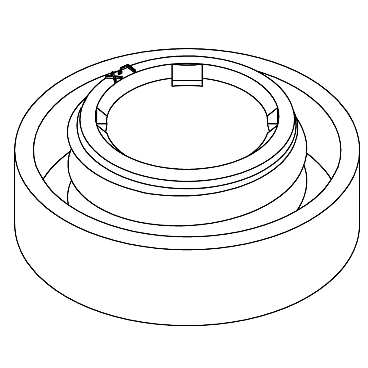 Kohler Genuine Parts Spring CAP - Matte Black