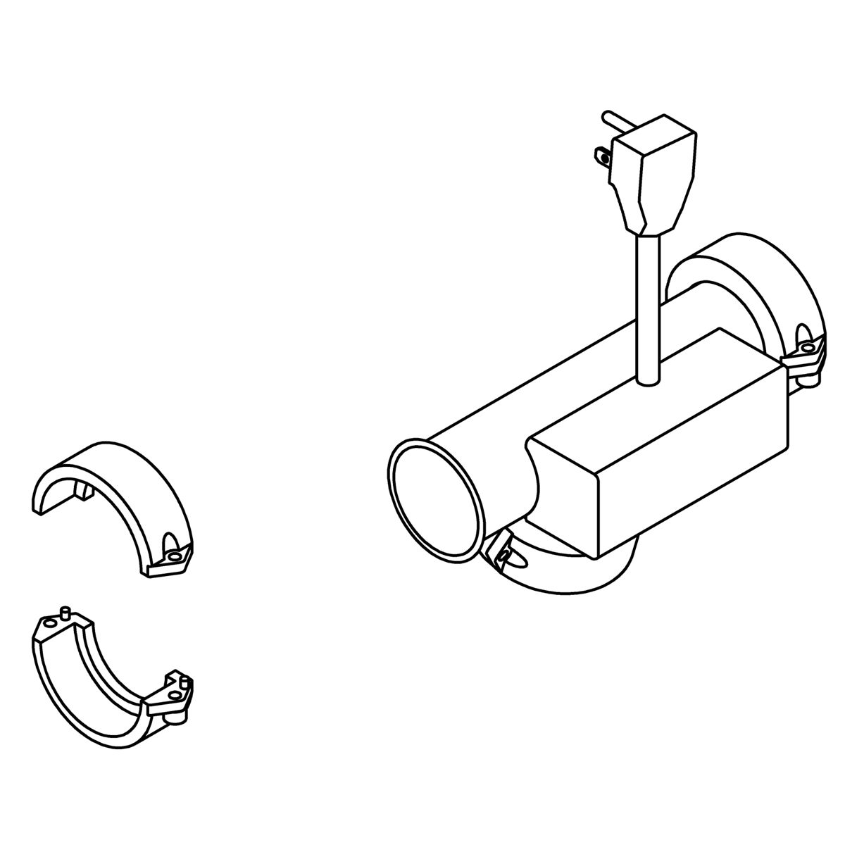 Kohler Genuine Parts Heater, T-style, 120V