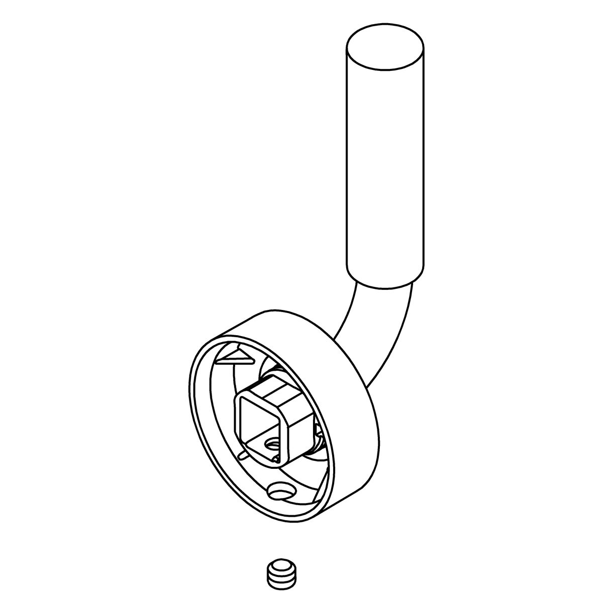 Kohler Genuine Parts Handle KIT - Matte Black