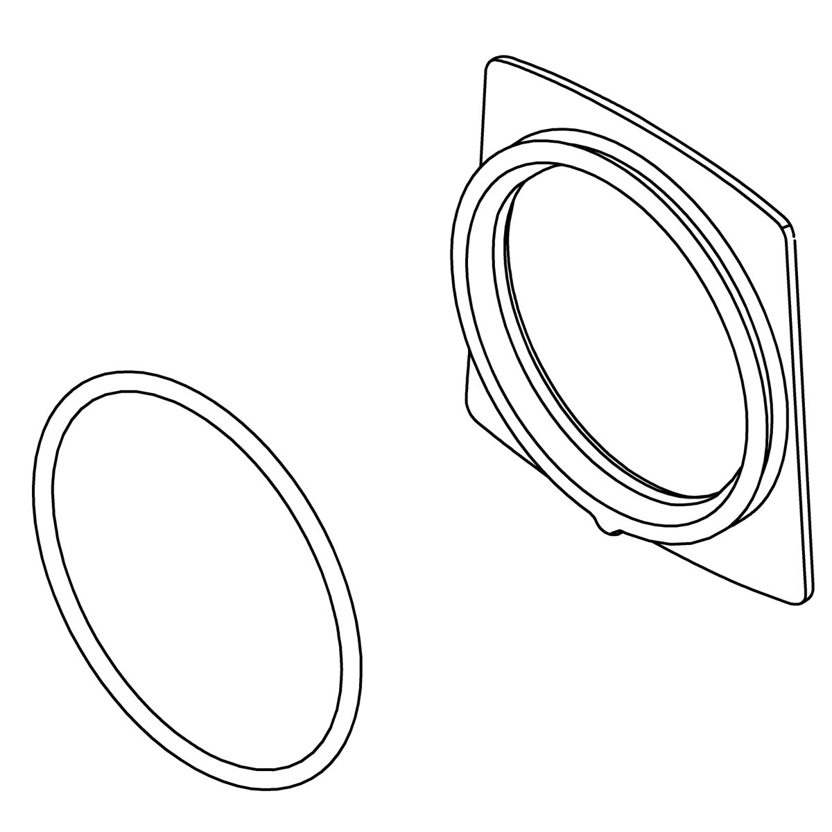 Kohler Genuine Parts Bonnet KIT - Matte Black
