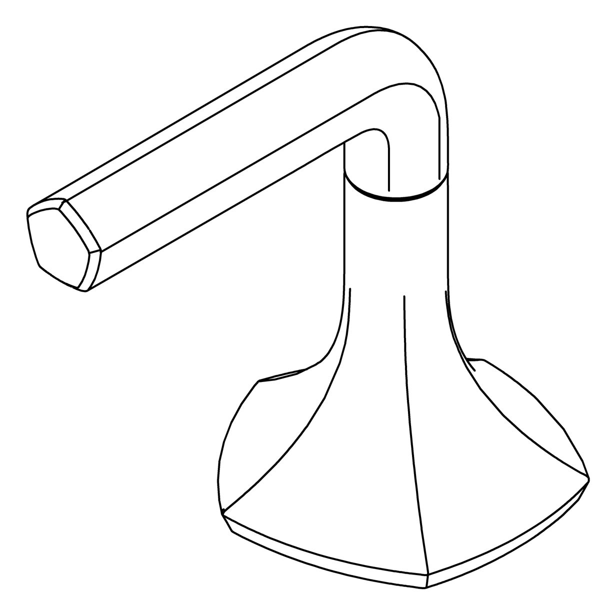 Kohler Genuine Parts Cross Handle Assembly - Vibrant Brushed Moderne Brass