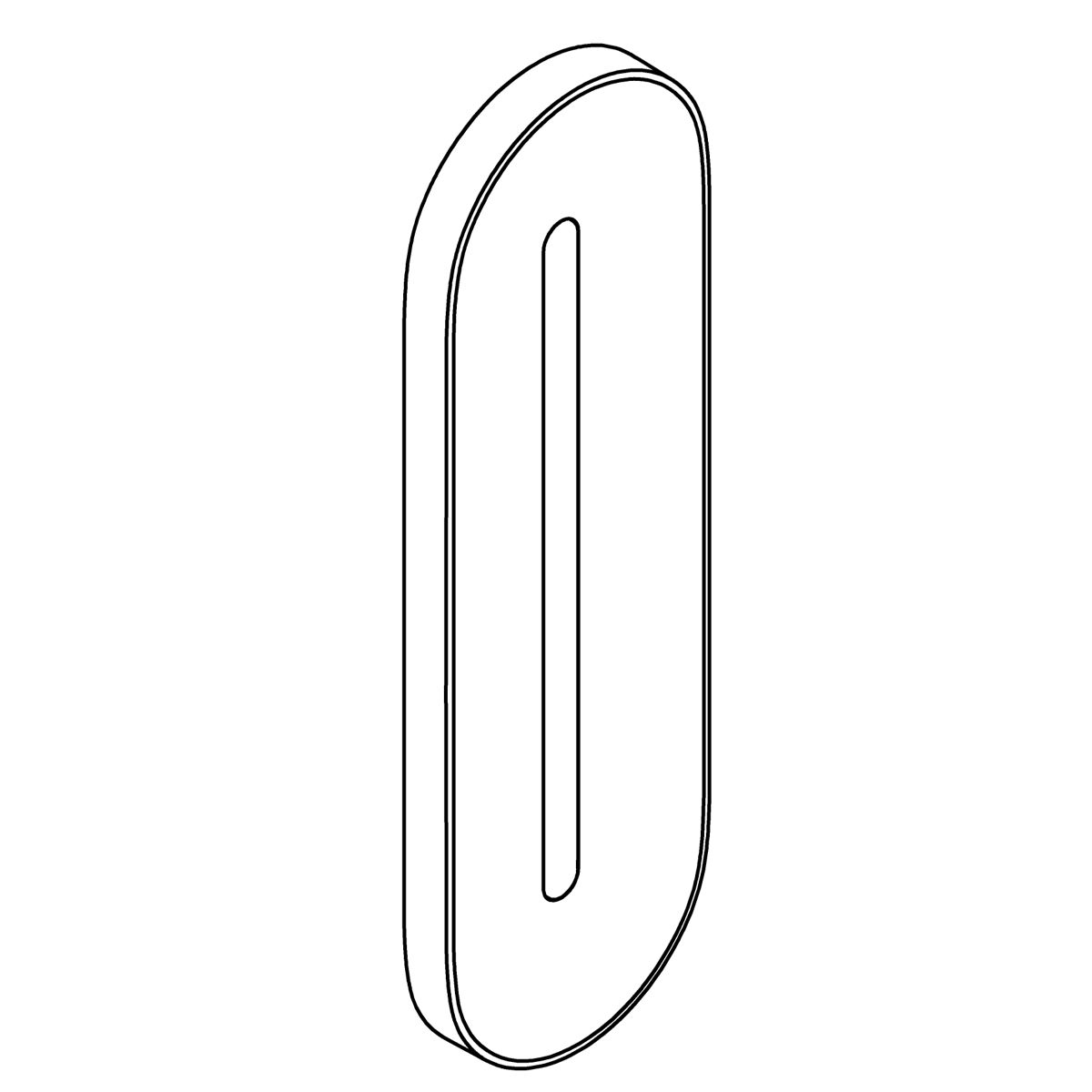 Kohler Genuine Parts Vichy Escutcheon_g 1.75GPM - Polished Chrome