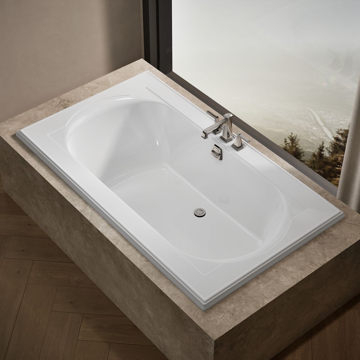 Products in use in close room view