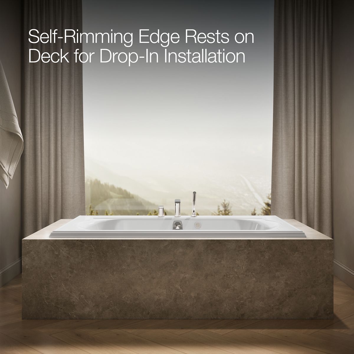 image focused on single product story, angled front view, not straight-on, 1-point perspective