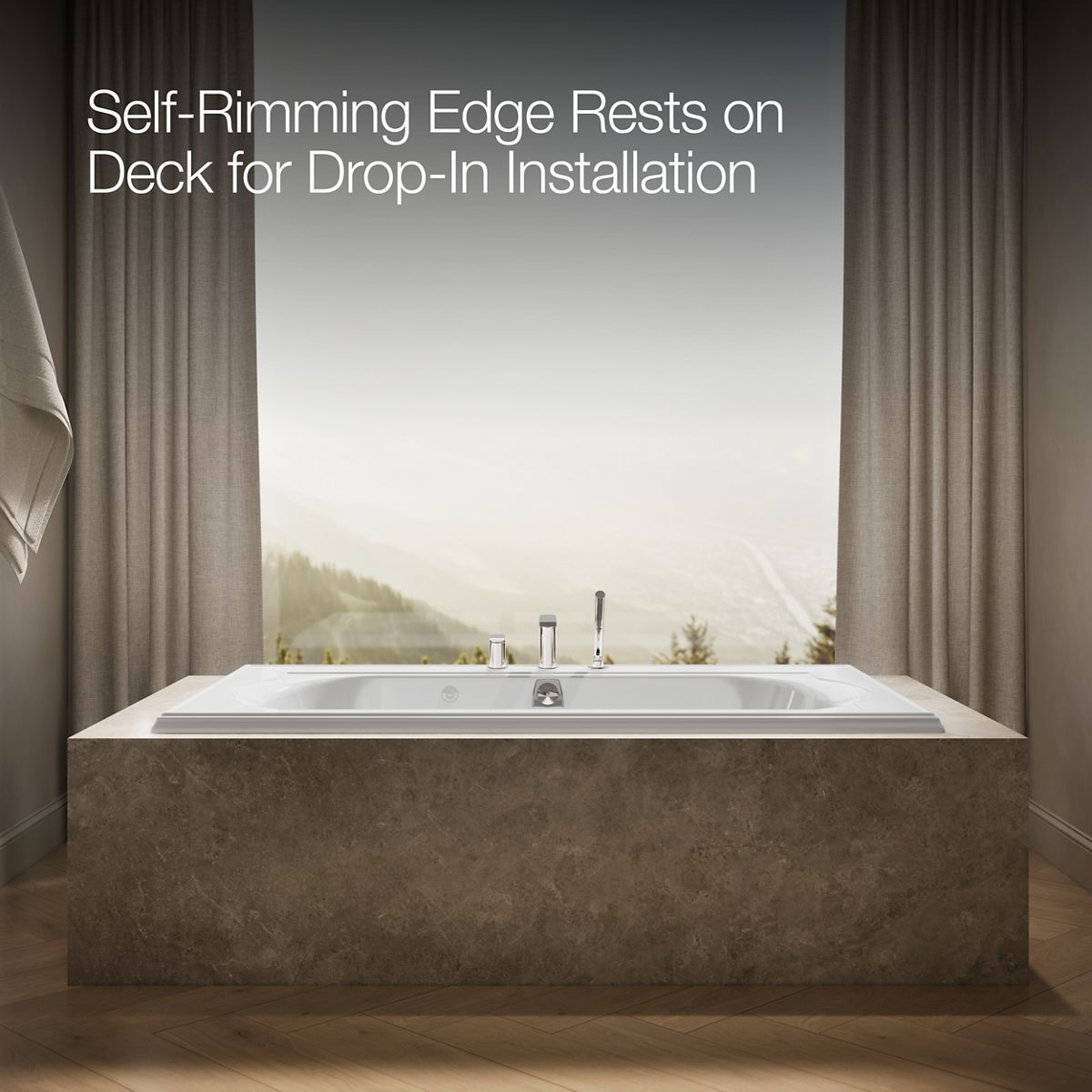 image focused on single product story, angled front view, not straight-on, 1-point perspective