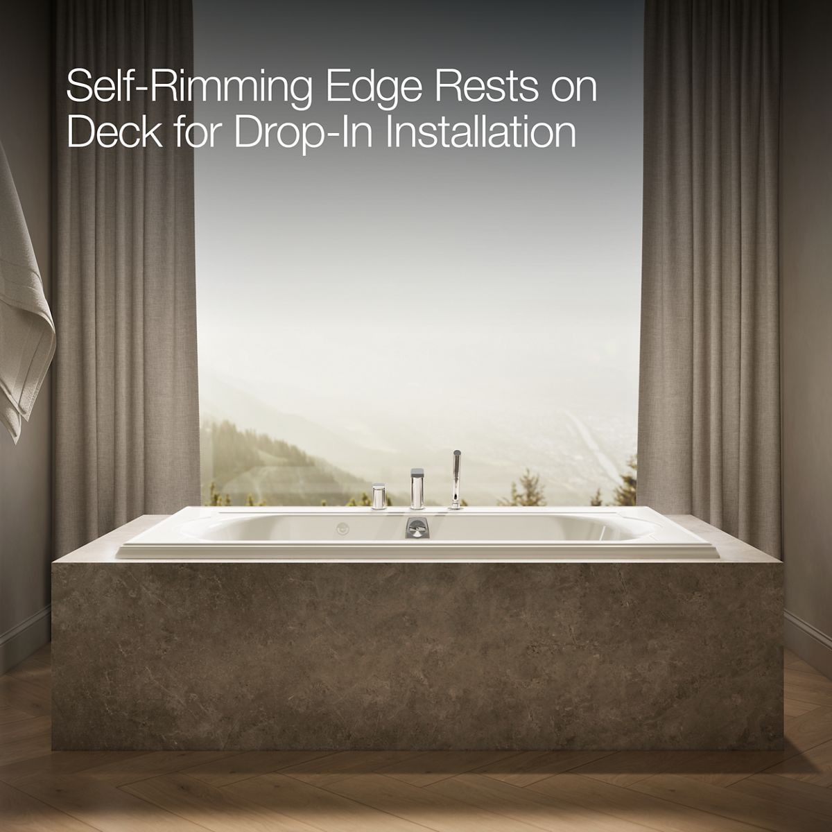 image focused on single product story, angled front view, not straight-on, 1-point perspective