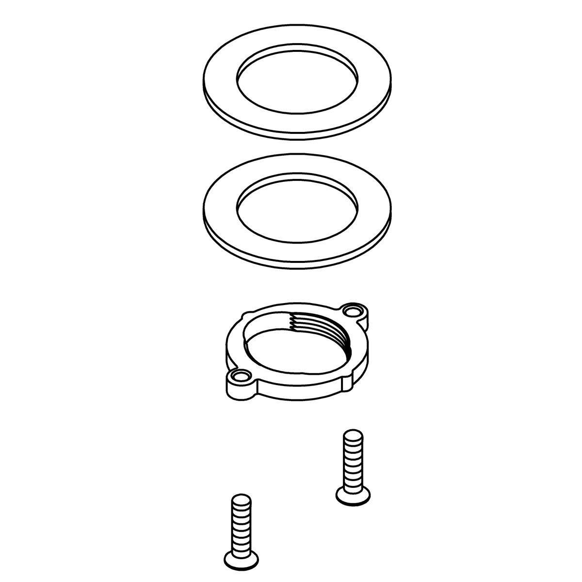 Kohler Genuine Parts Service KIT, Mounting Hardware