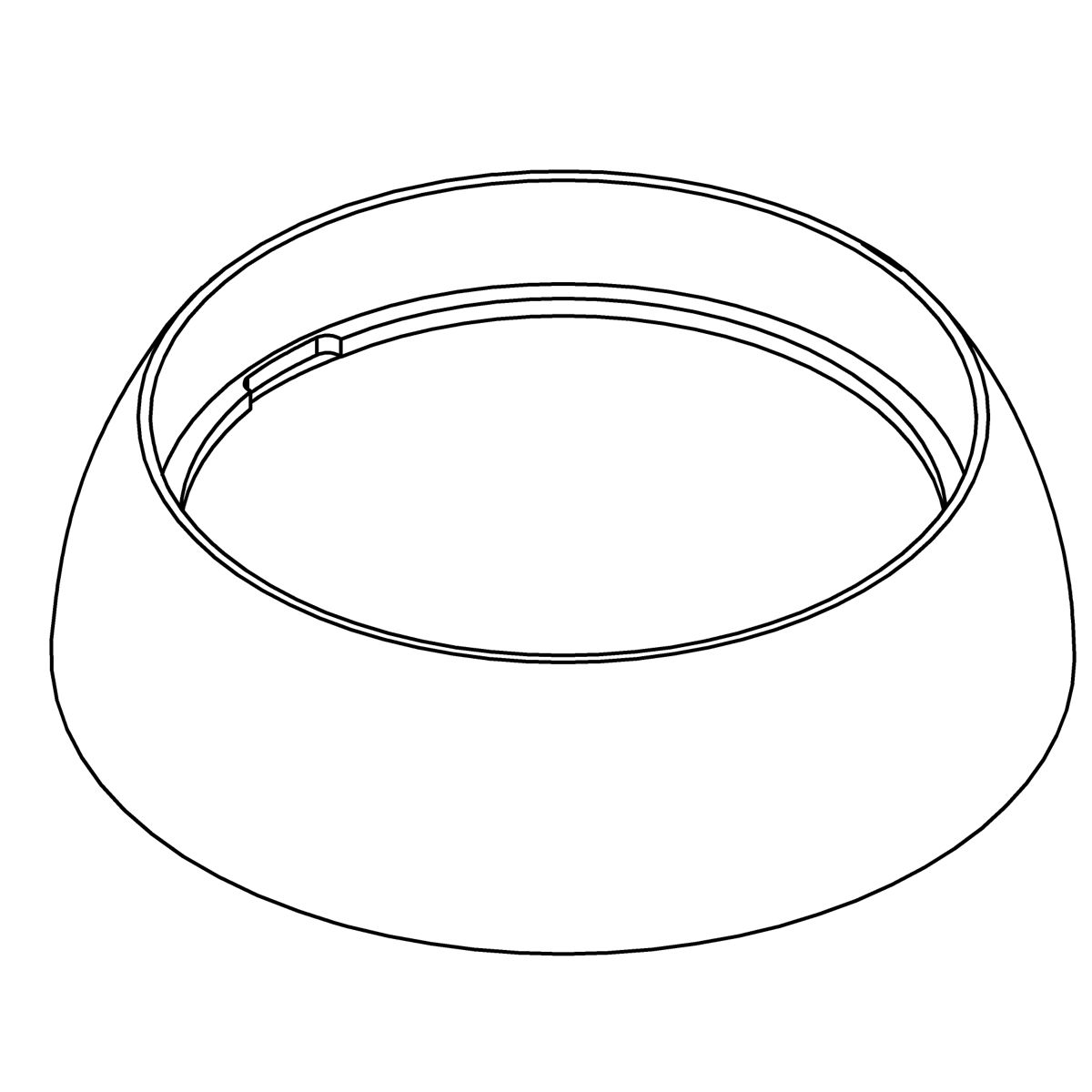 Kohler Genuine Parts Bonnet - Vibrant Brushed Moderne Brass