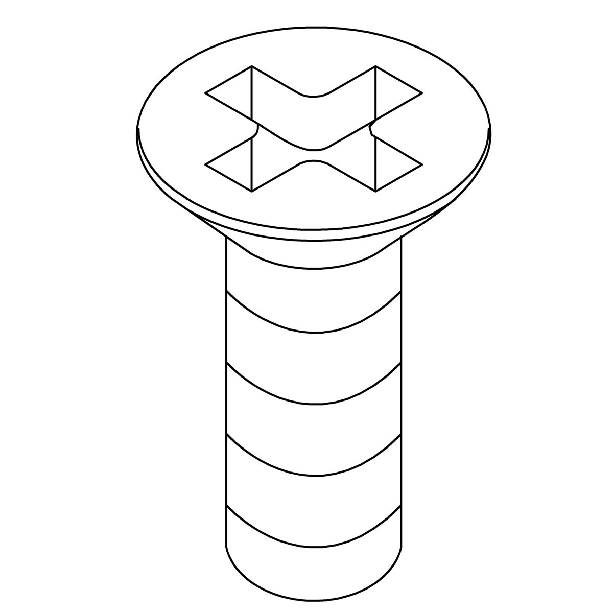 Kohler Genuine Parts KIT, Canopy Screws, 5/32 -32 X 12MM - Brushed Nickel