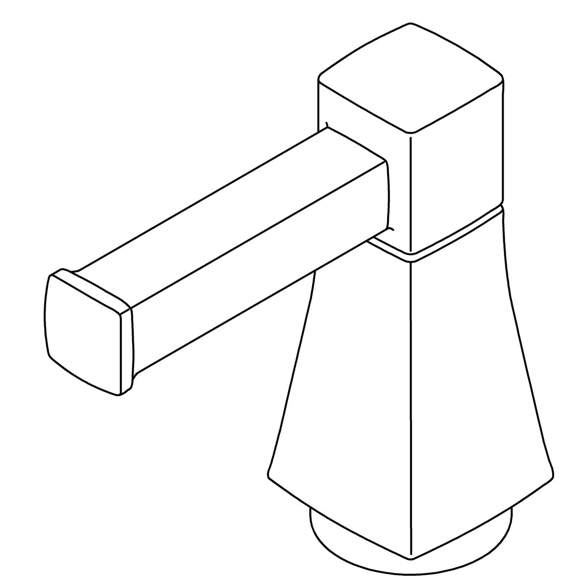 Kohler Genuine Parts Handle Assembly, Lever - Vibrant Brushed Nickel