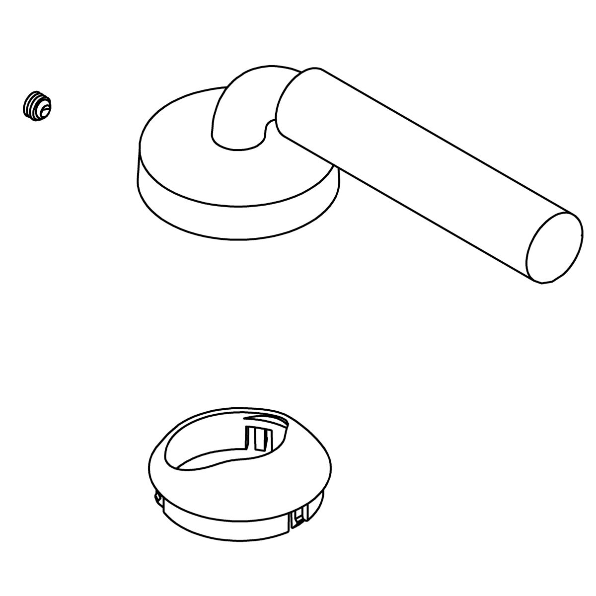 Kohler Genuine Parts Handle KIT - Vibrant Brushed Moderne Brass