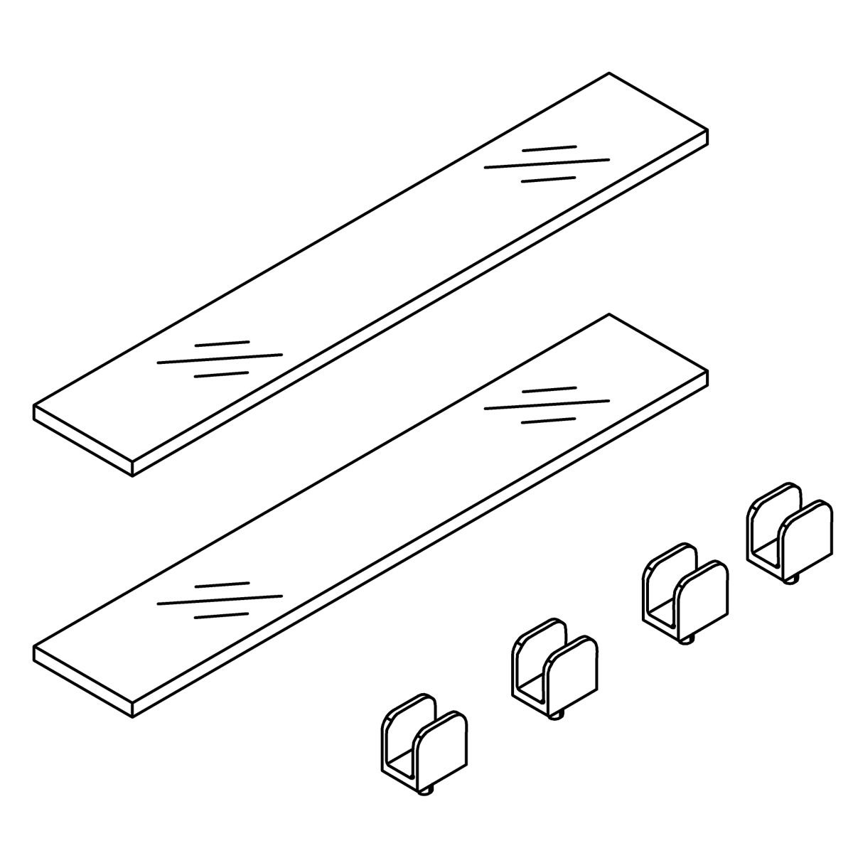Kohler Genuine Parts Service KIT, 20 Shelf WITH C Clips
