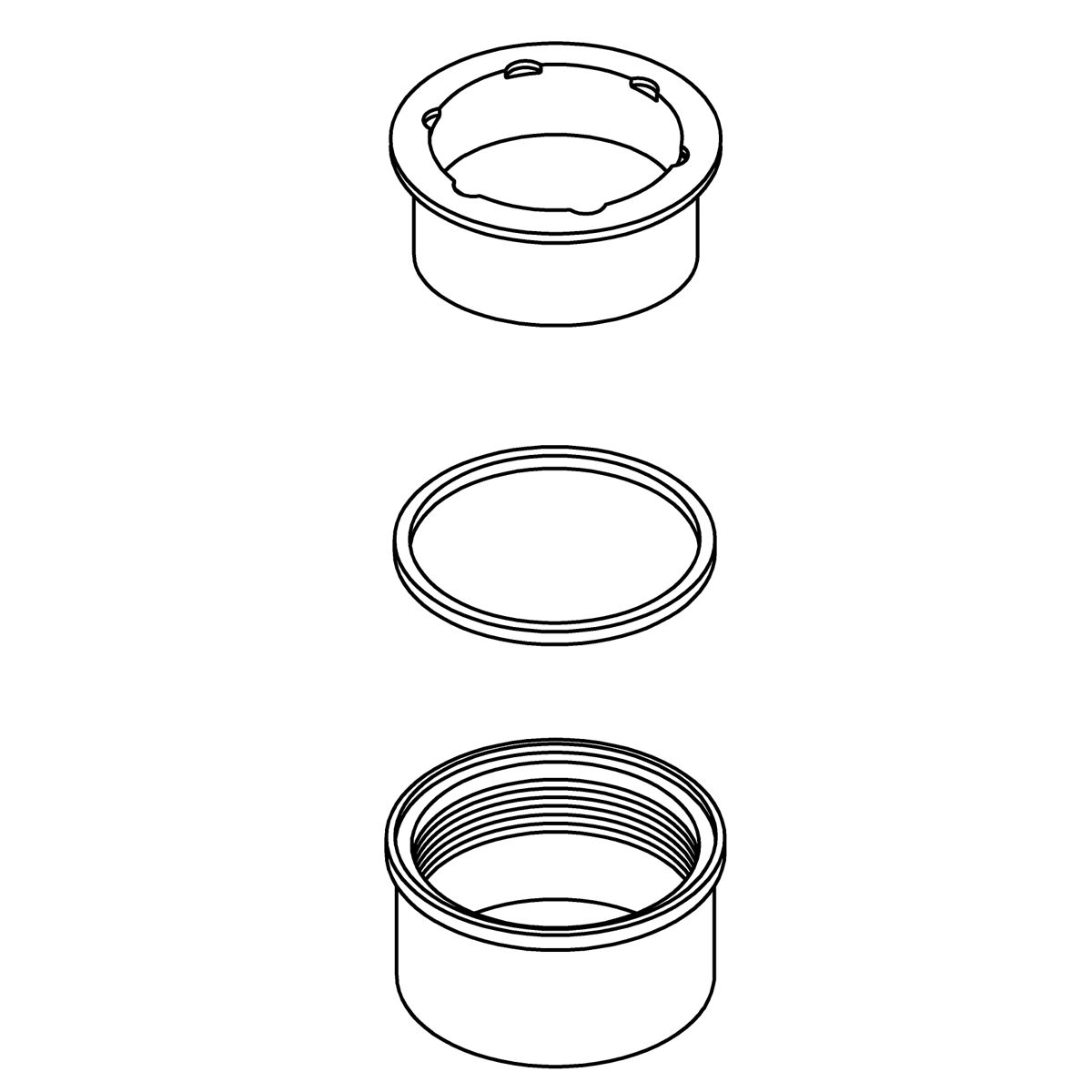 Kohler Genuine Parts Standard Drain Collar Service KIT