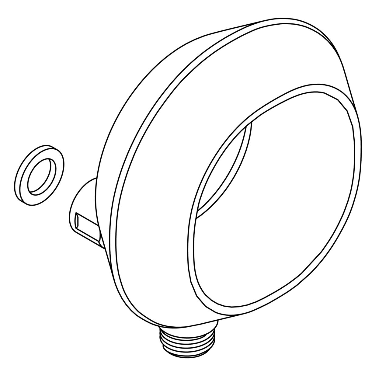 3/4 view of product
