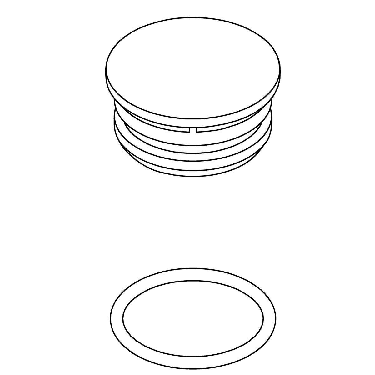 Kohler Genuine Parts Cover Assembly - Vibrant Brushed Nickel