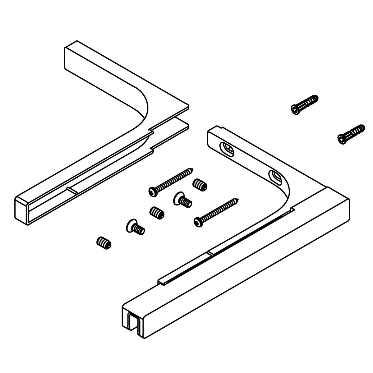 3/4 view of product