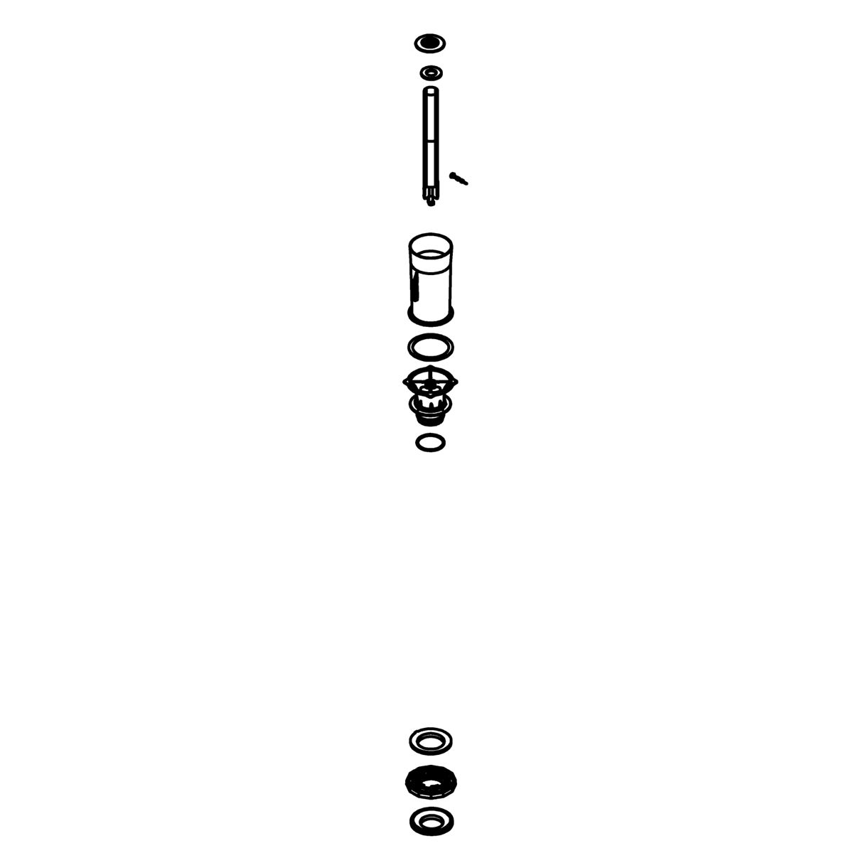 Kohler Genuine Parts Flush Valve KIT 1.6