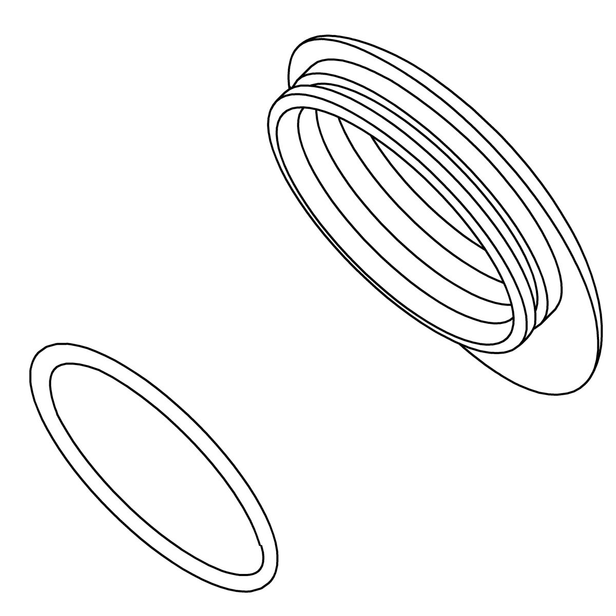 3/4 view of product