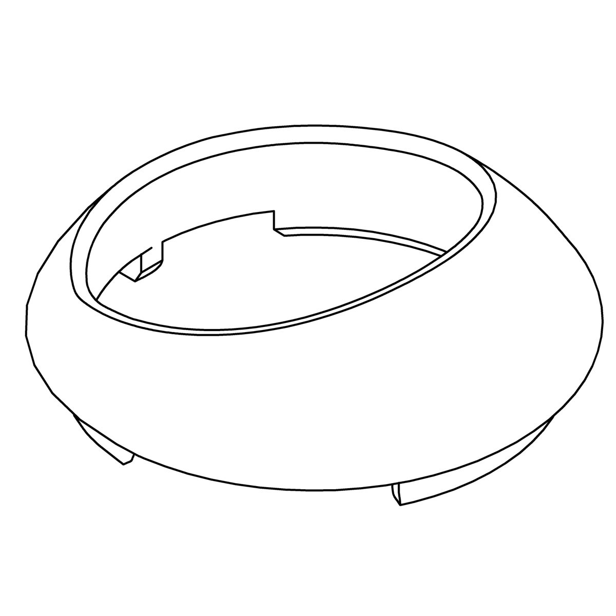 Kohler Genuine Parts Bonnet - Vibrant Brushed Nickel