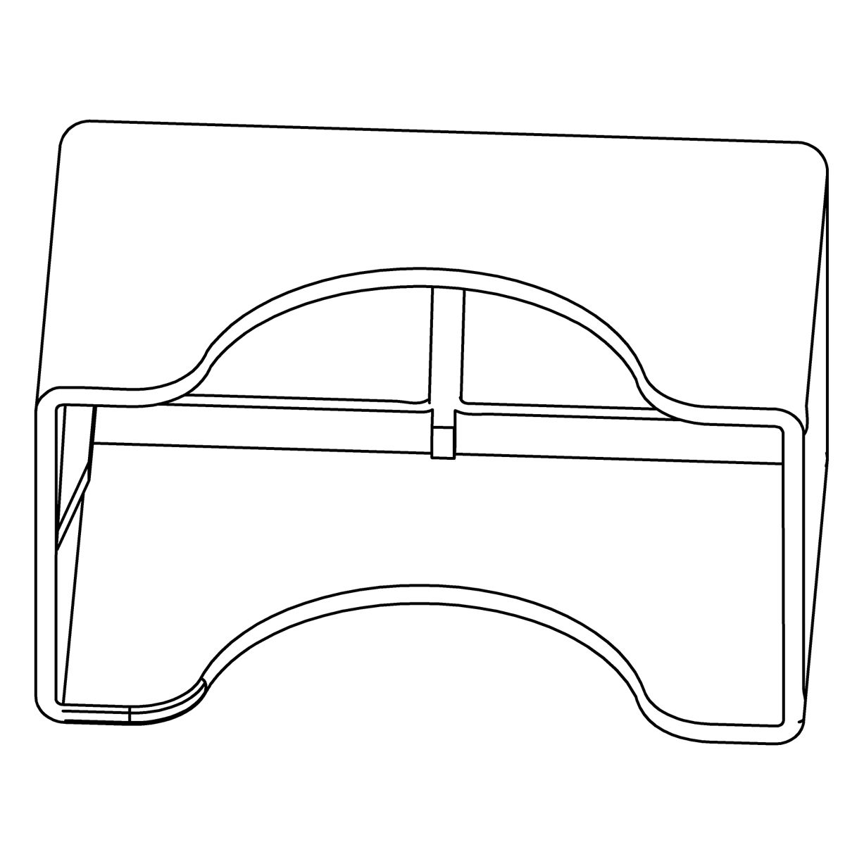 3/4 view of product