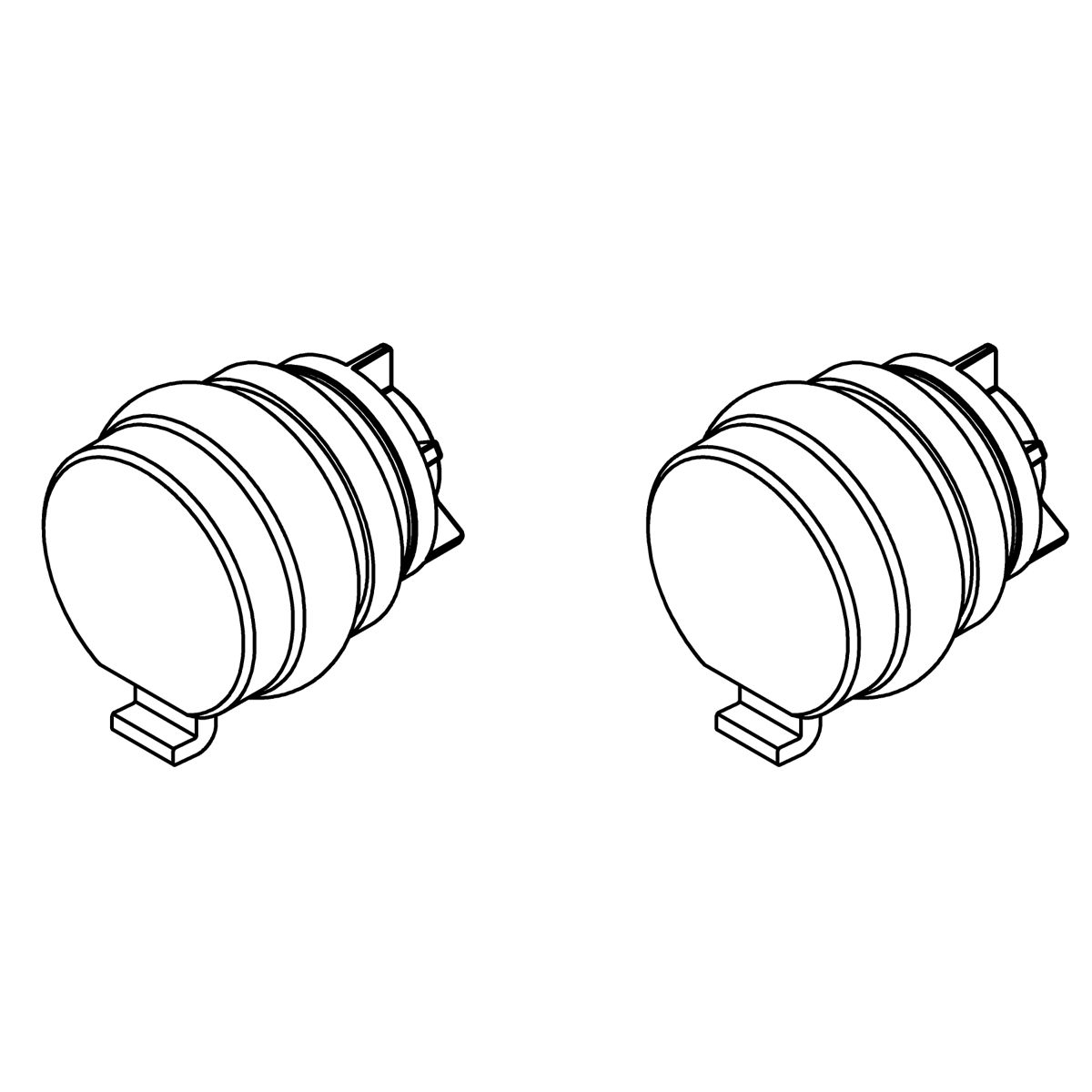 Kohler Genuine Parts Outside Roller KIT - Metal, GREY - Blackened Bronze