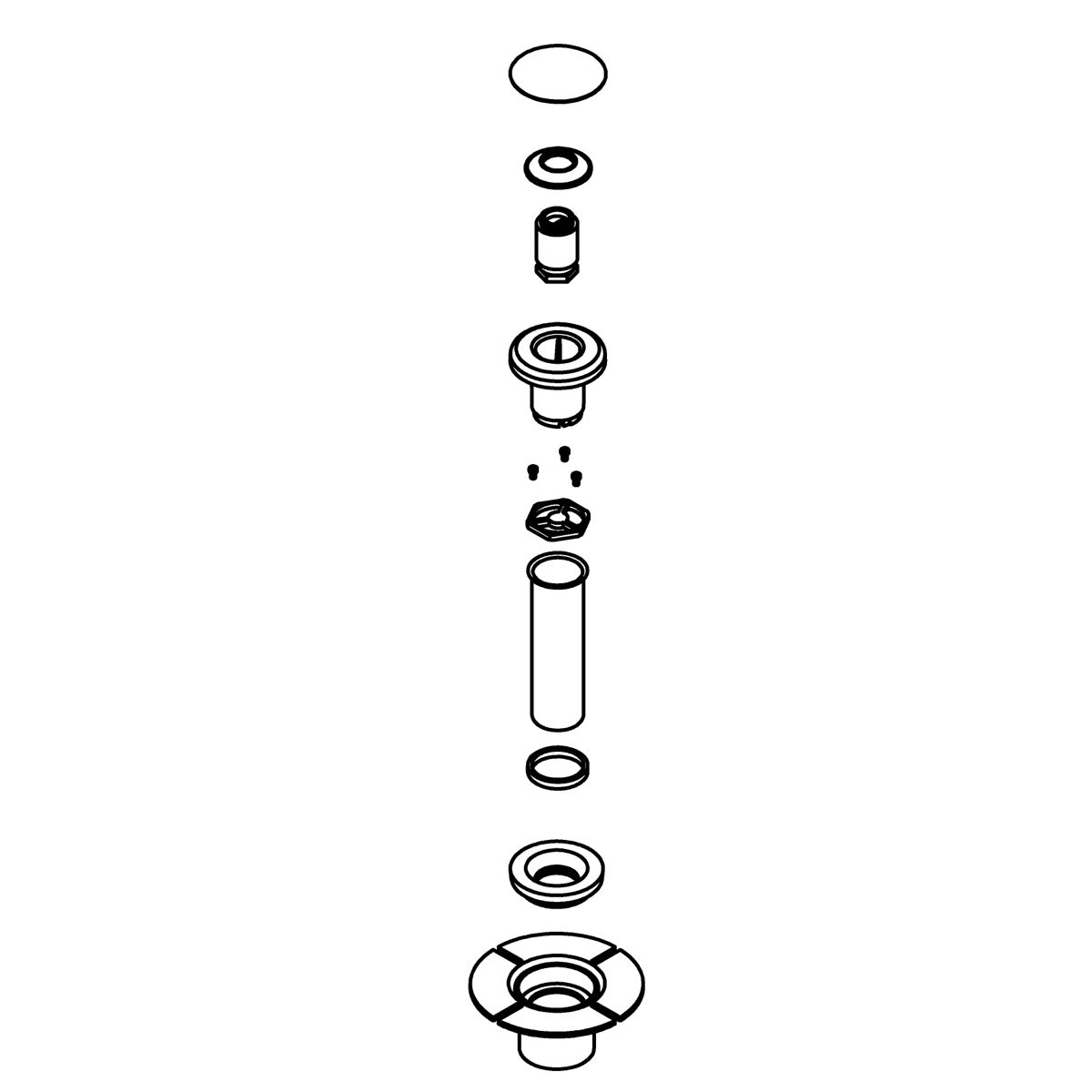Kohler Genuine Parts Snapflo EASY Install KIT - White