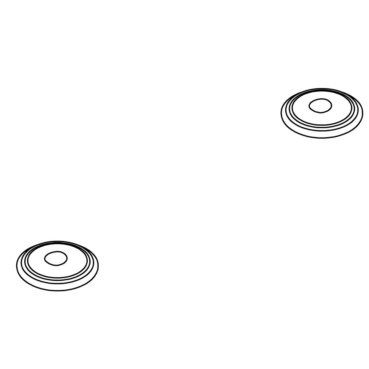 Kohler Genuine Parts KIT, Caps, Handle - Vibrant Brushed Nickel