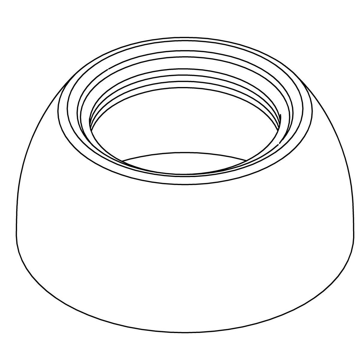 Kohler Genuine Parts Bonnet - Polished Chrome