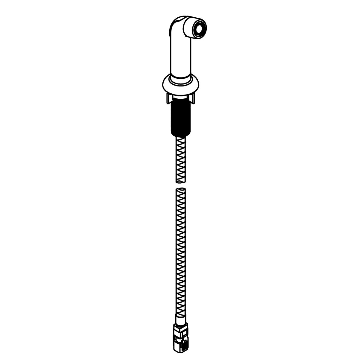 Kohler Genuine Parts SIDE Spray Assembly - Polished Chrome