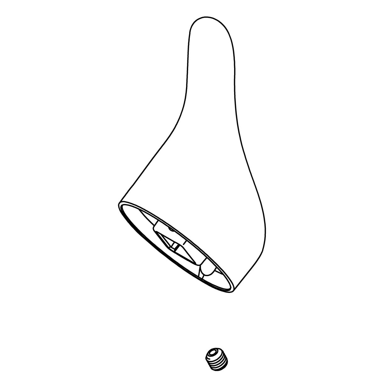 Kohler Genuine Parts Handle KIT - Matte Black