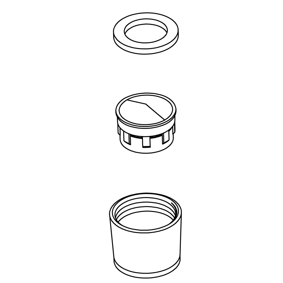 Kohler Genuine Parts Aerator KIT, 1.50 GPM MAX. - Polished Chrome