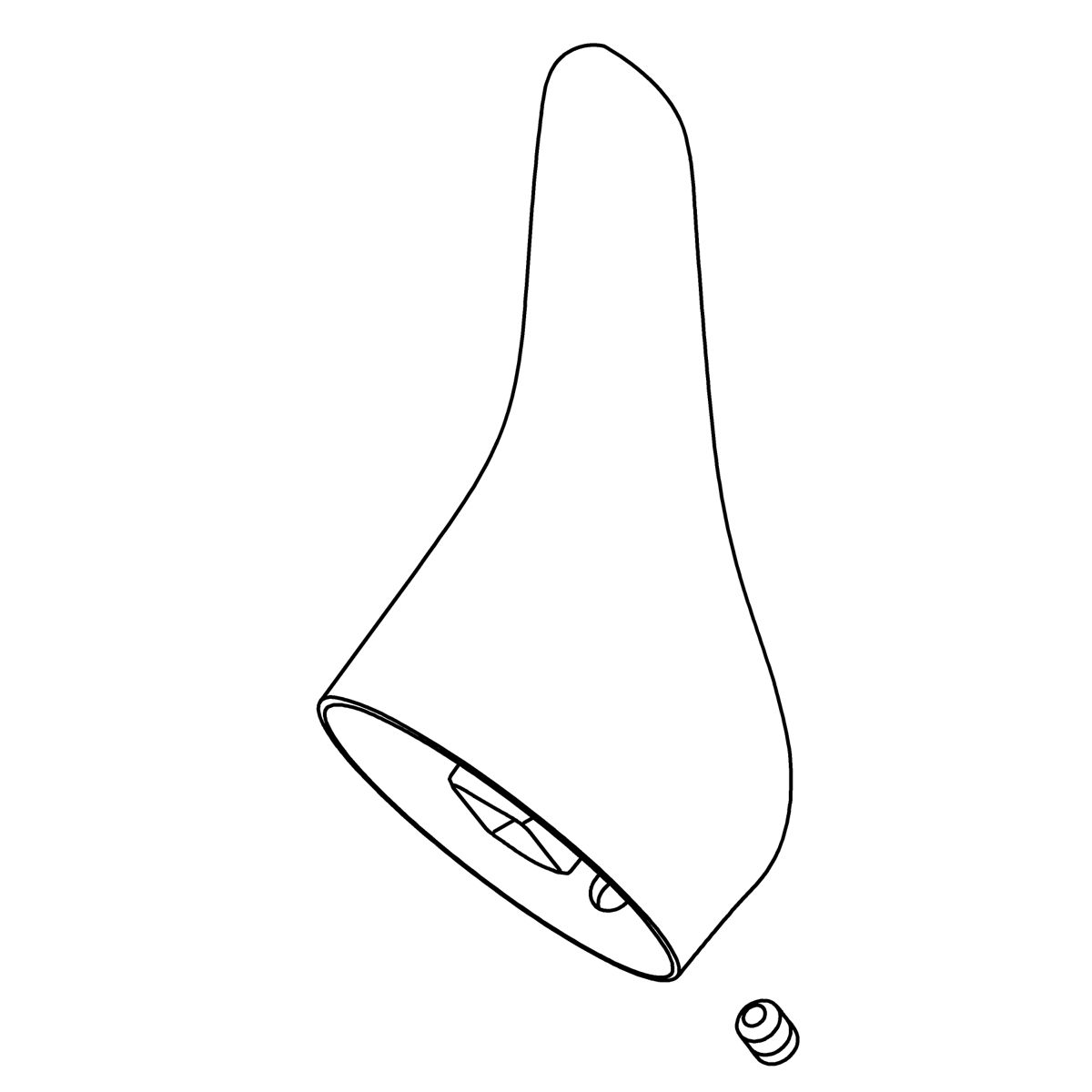 Kohler Genuine Parts Handle KIT - Matte Black