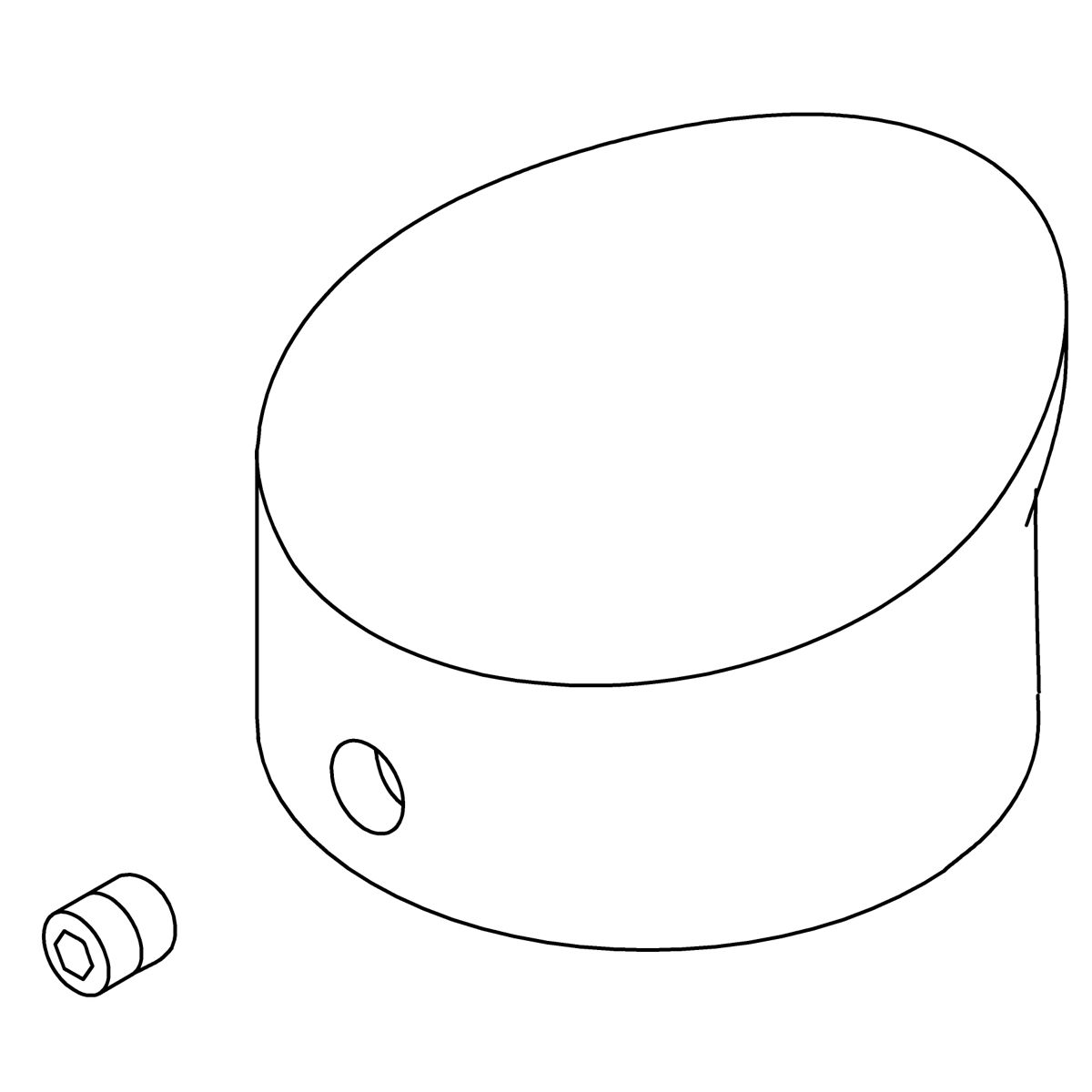 Kohler Genuine Parts KIT, Service, Handle - Matte Black