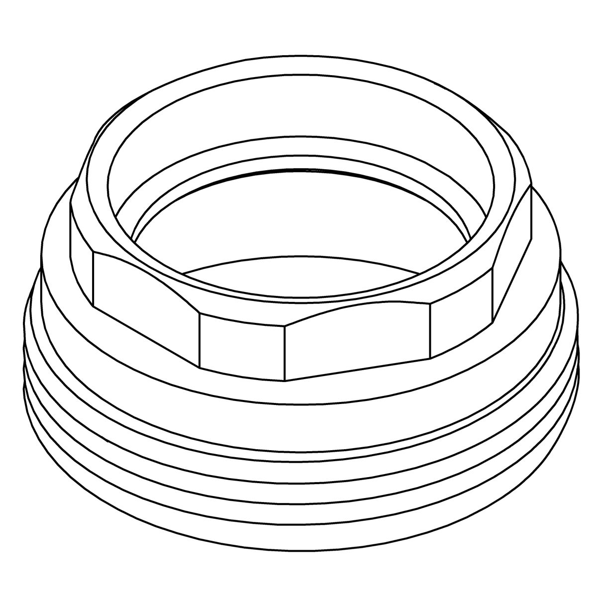 Kohler Genuine Parts KIT, Valve NUT Service - Matte Black