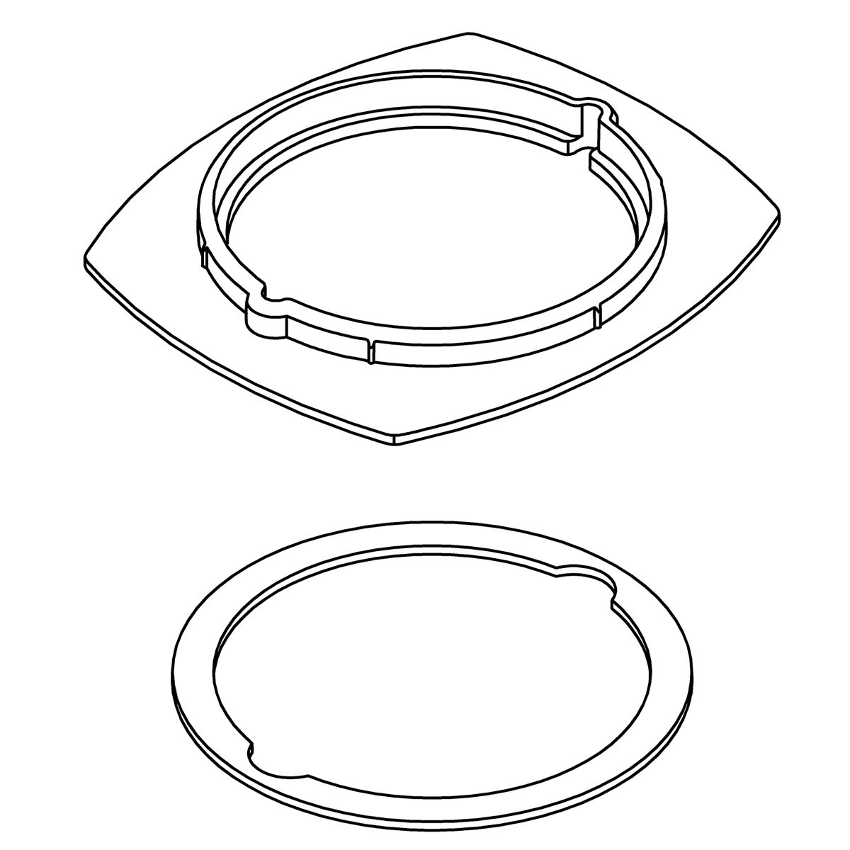 3/4 view of product