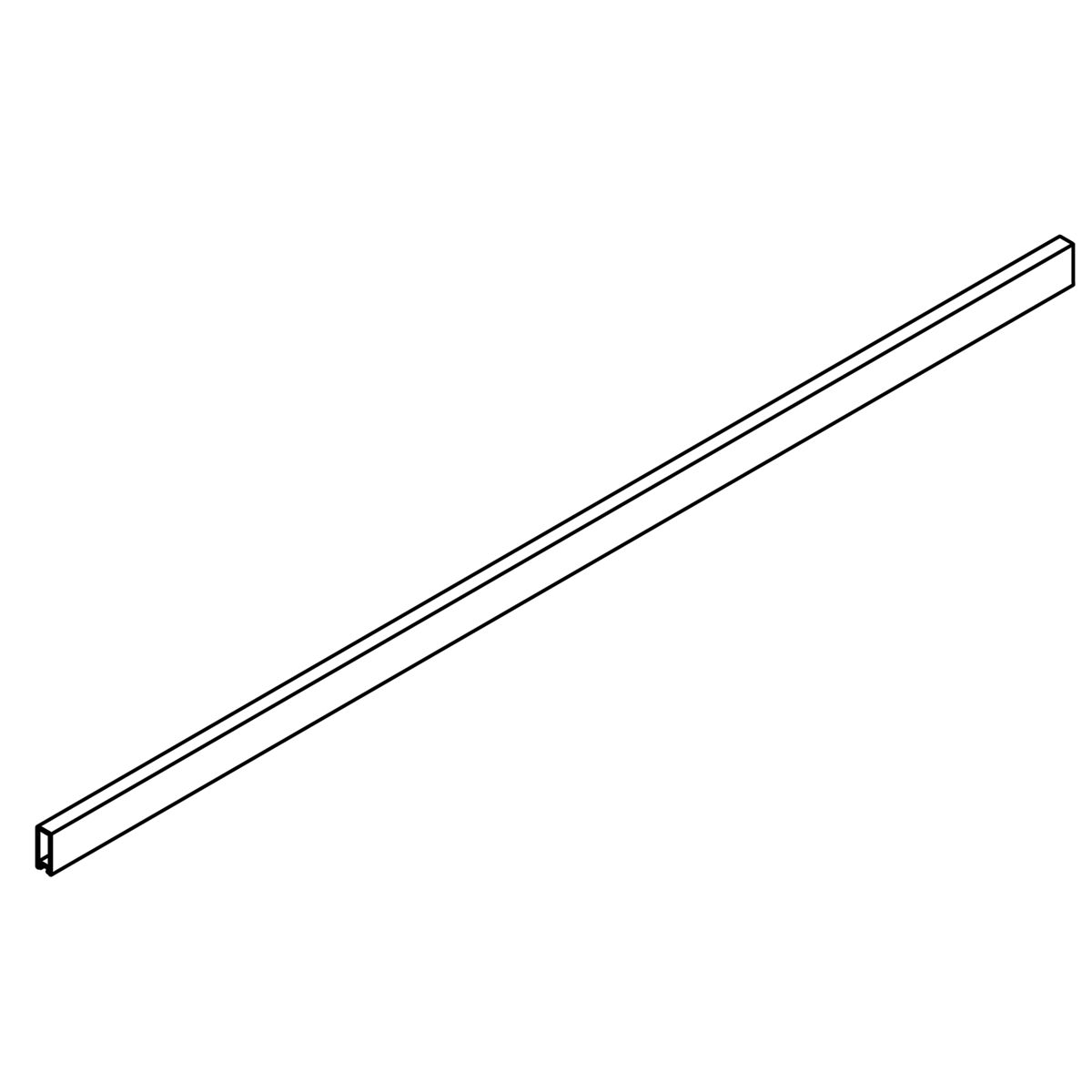 Kohler Genuine Parts 1490584 Threshold 28.150 - Matte Black