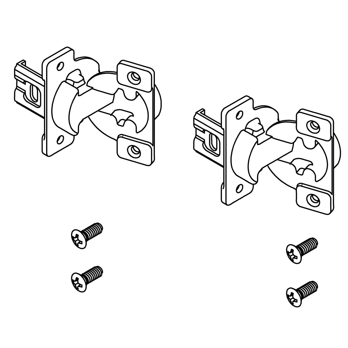 Kohler Genuine Parts SOFT Close Hinge KIT W/screw