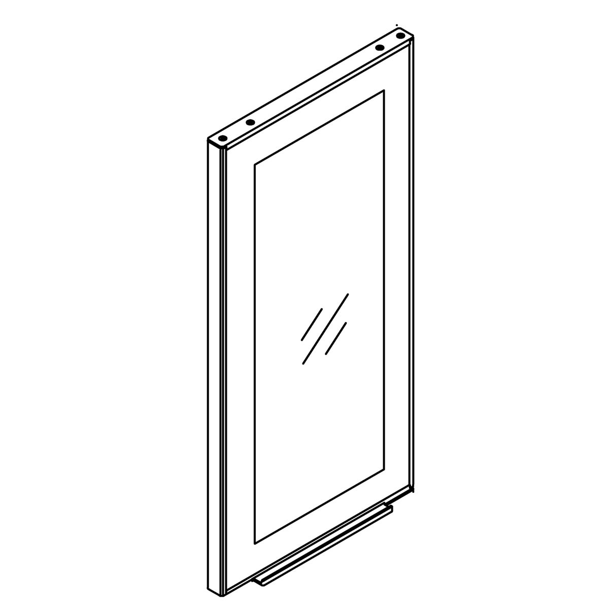 Kohler Genuine Parts Showcase SIDE DOOR FOR 33695-R